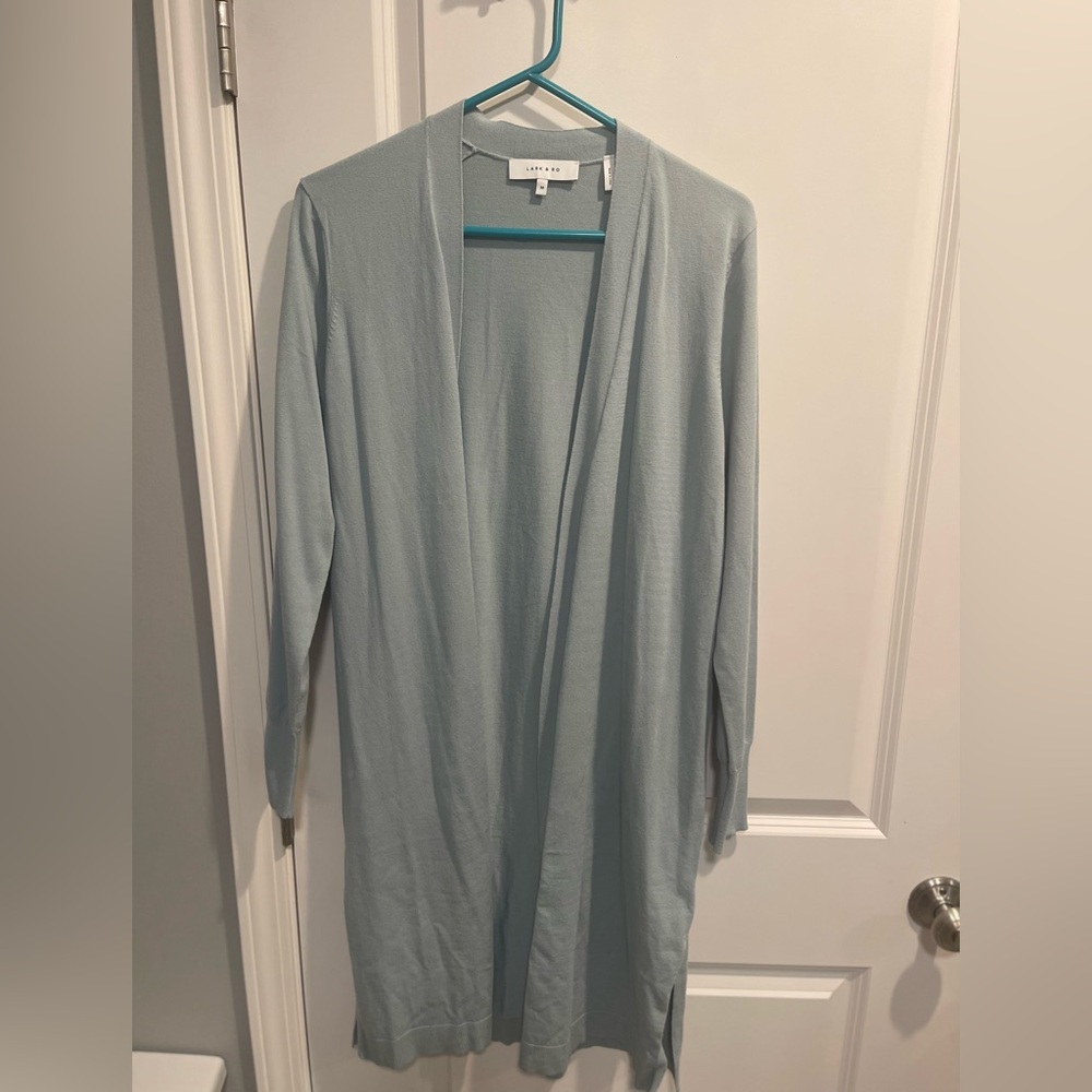 Lark & Ro Soft Blue Cardigan